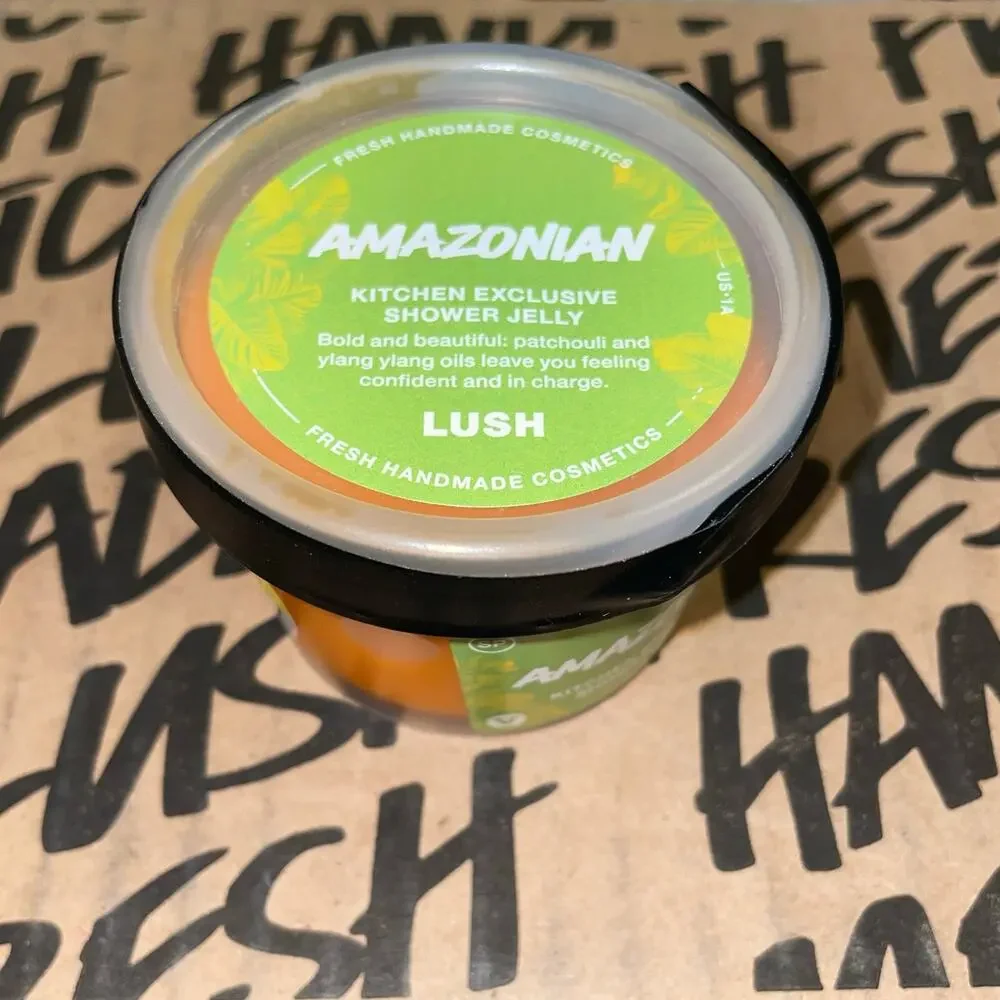 LUSH Amazonian Shower Jelly 3.5oz NEW Kitchen Exclusive April 2026 Tropical Rare
